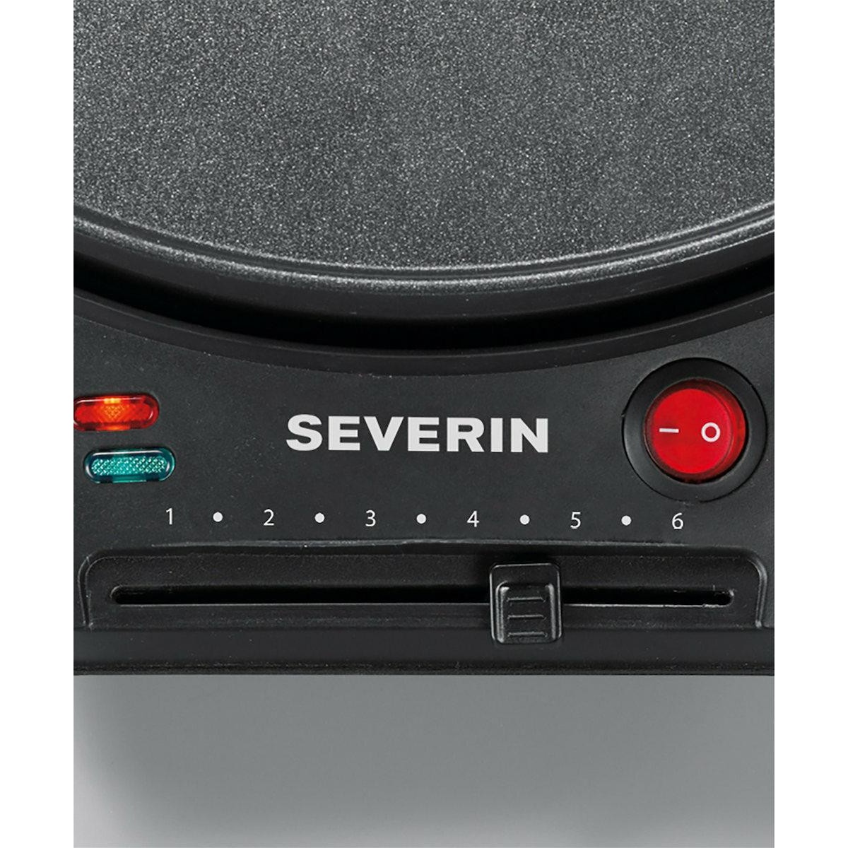 Severin CM 2198 Crepes maker 30cm 1000 watt black