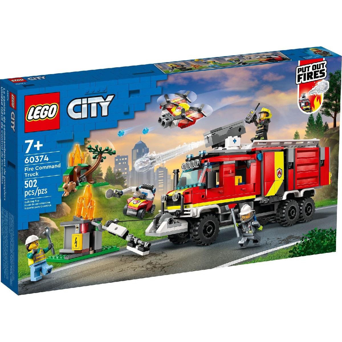 LEGO® City Fire Command Truck (60374)