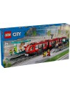 LEGO® City Downtown Streetcar & Station (60423)