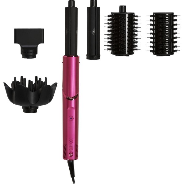 Shark HD440BPEU FlexStyle 5-in-1 Air Styler & Hair Dryer with Storage Case 1400 watt pink edition