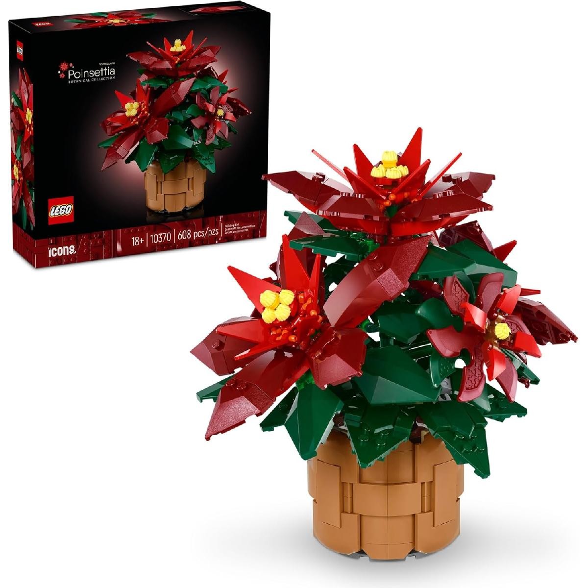  LEGO® Icons Botanical Poinsettia (10370)