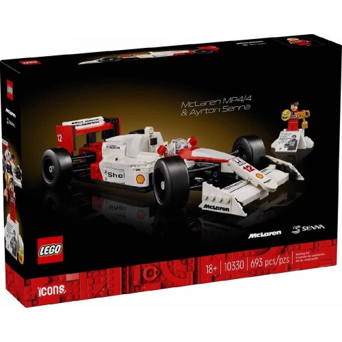 LEGO® Icons McLaren MP4/4 & Ayrton Senna (10330)