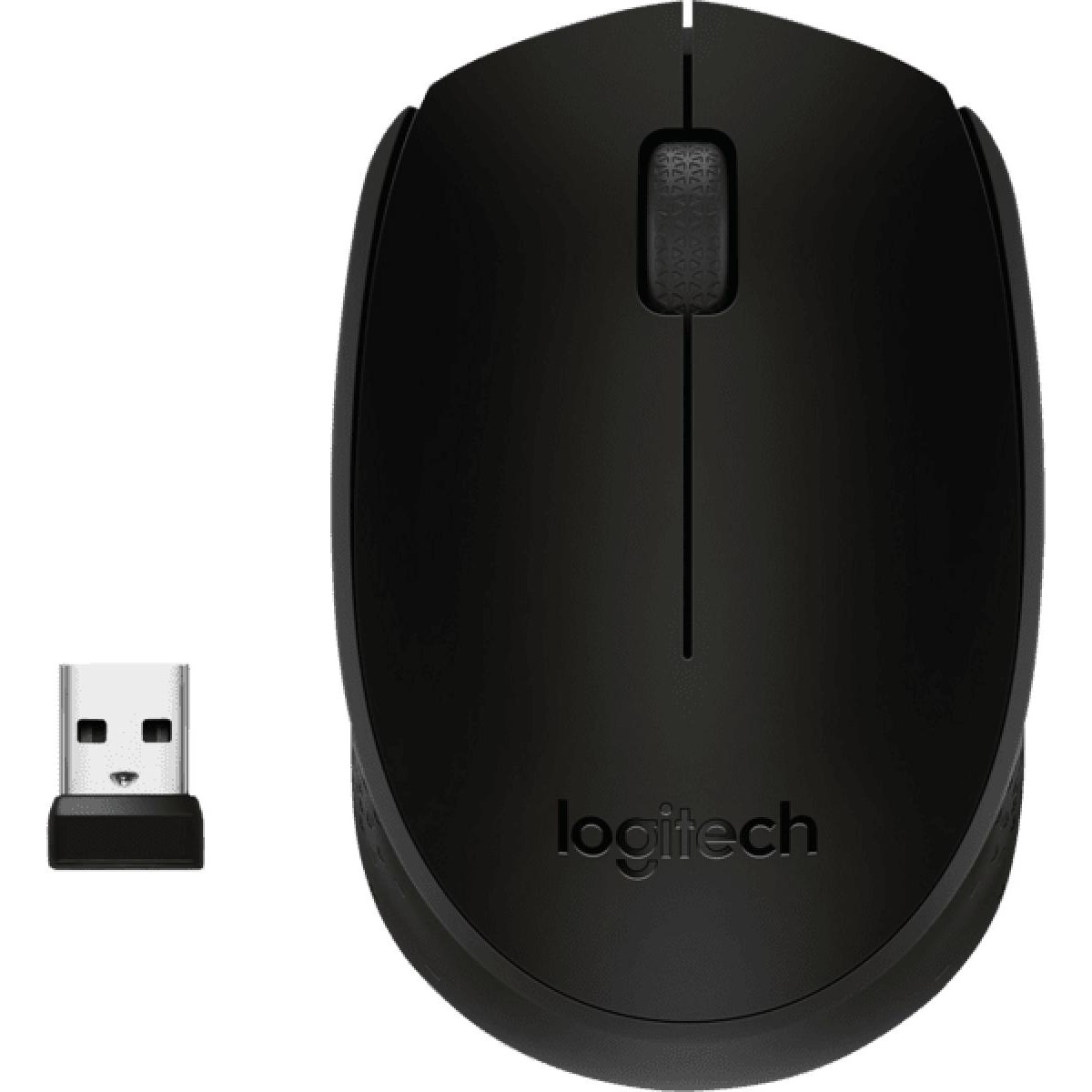 Logitech M171 Ασύρματο Mini Ποντίκι black (910-004424)