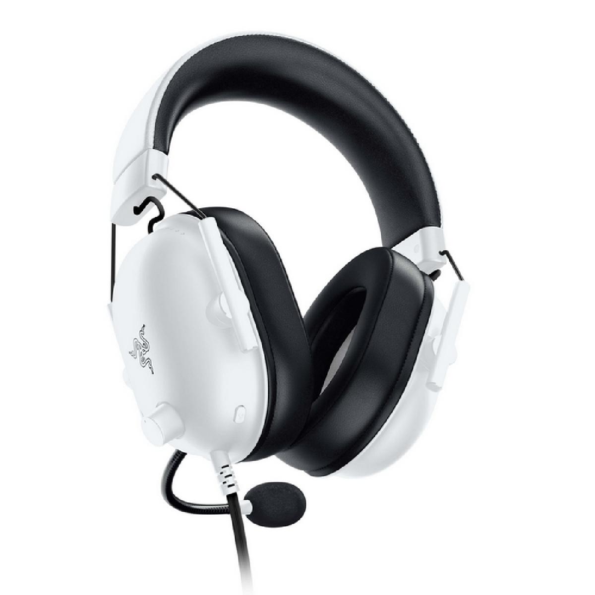 Razer Blackshark V2 X Gaming Headset Over Ear White edition