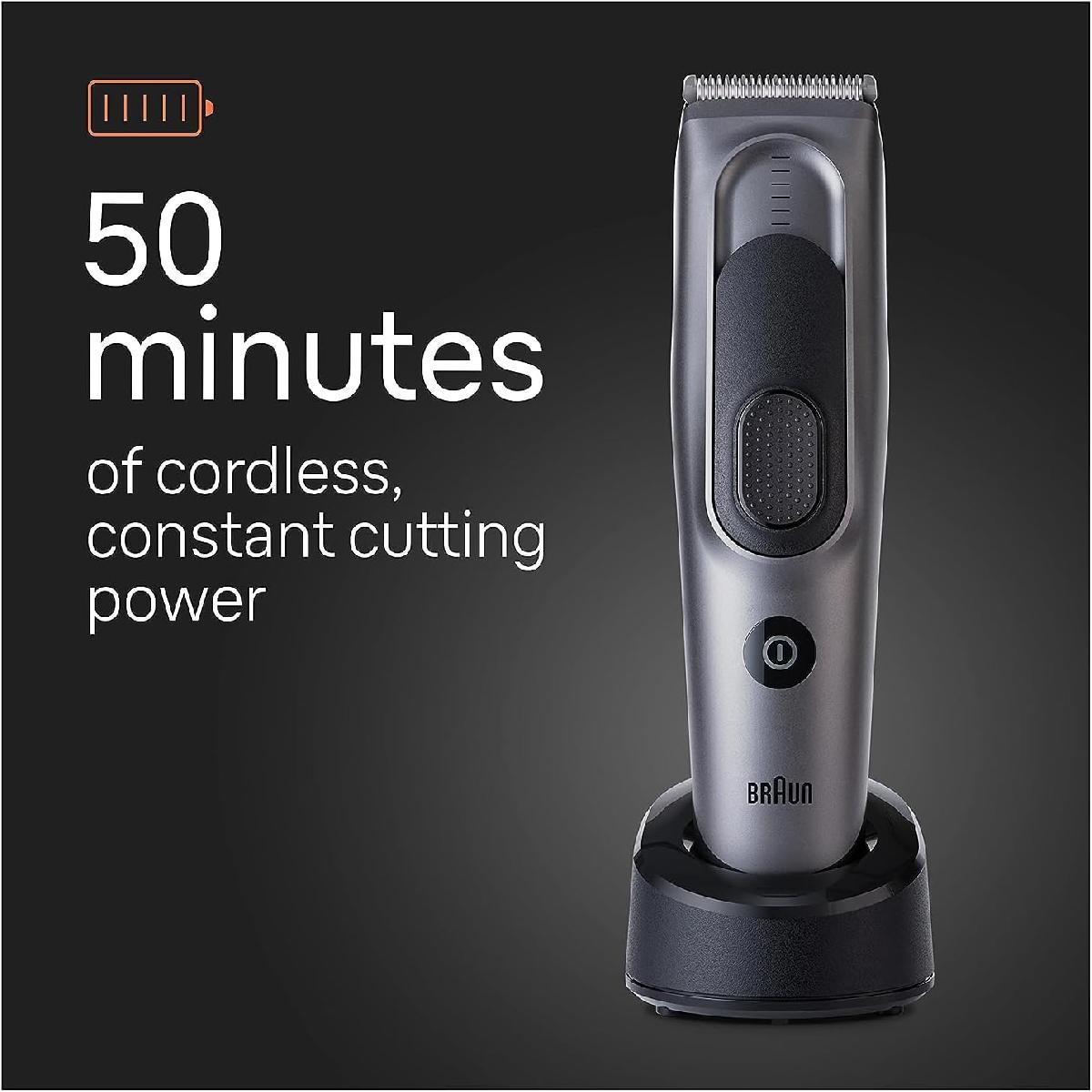 Braun HC7390 Series 7 Hair Clipper Silver