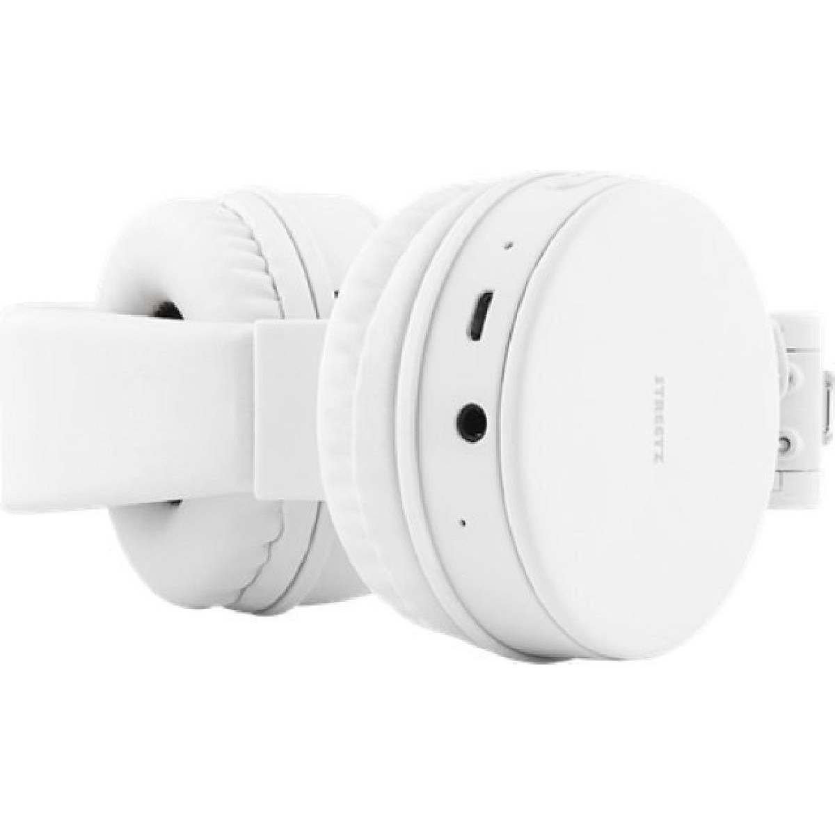 Streetz HL-BT403 bluetooth headphones white