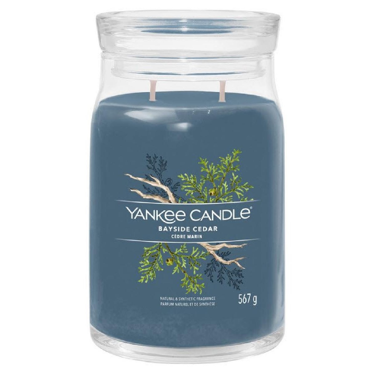 Yankee Candle Bayside Cedar Signature Collection Αρωματικό Κερί  567gr