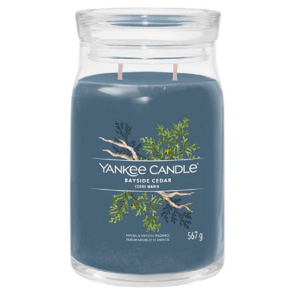 Yankee Candle Bayside Cedar Signature Collection Αρωματικό Κερί  567gr