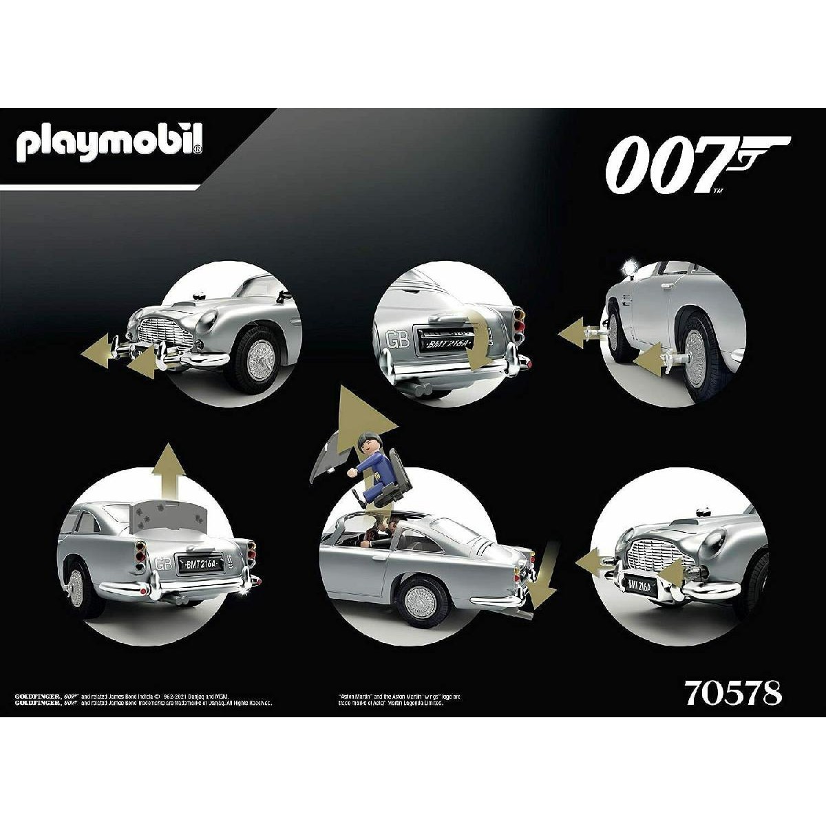 Playmobil Aston Martin James Bond: Goldfinger Edition (70578)