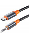 Mcdodo CA-0820 Type-C to 3.5mm Aux Audio Cable 1.2m Black