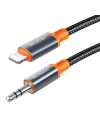 Mcdodo CA-0780 Lightning to 3.5mm Aux Audio Cable 1.2m Black