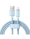 Mcdodo CA-3641 USB-A to Lightning Transparent Data Cable  1.2m blue