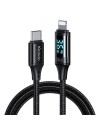 Mcdodo CA-1030 Digital Dispaly 36W Type-C to Lightning  Data Cable 1.2m Black