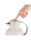 Emsa Samba Wave Vacuum Jug Κανάτα Θερμός 1lt, powder grey (3100600023)