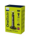 Philips OneBlade Pro 360 QP6652/61 beard trimmer Wet & Dry Grey + 2 heads + case