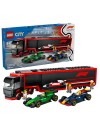 LEGO®  City F1 Truck With RB20 & AMR24 F1 Cars (60445)