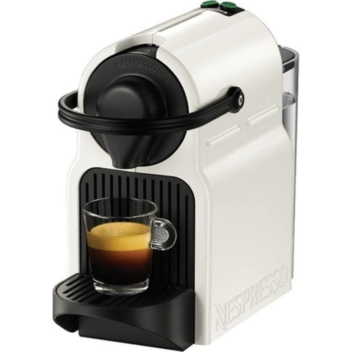 Krups Inissia XN1001 Capsule Καφετιέρα Espresso για Kάψουλες Nespresso white