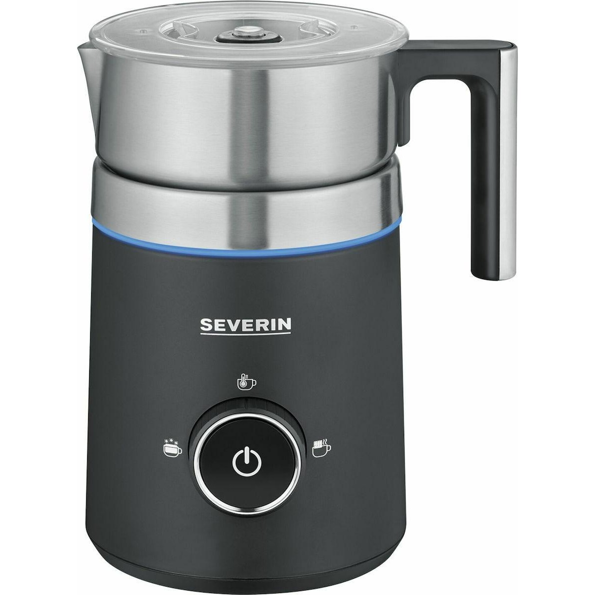 Severin SM 3585 SPUMA 500 Συσκευή για Αφρόγαλα 500ml Inox Black